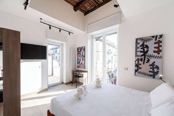 Room - 18 - The President, 2 Stanze, 2 letti qu · The President, Stanza con due letti queen size (Naples)