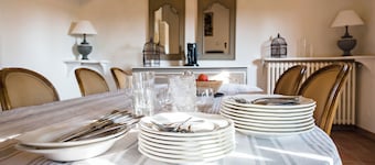 CIBOULETTE Vacation Rental – Large duplex for 9–11 people with a pool, in the heart of the vineyards.
