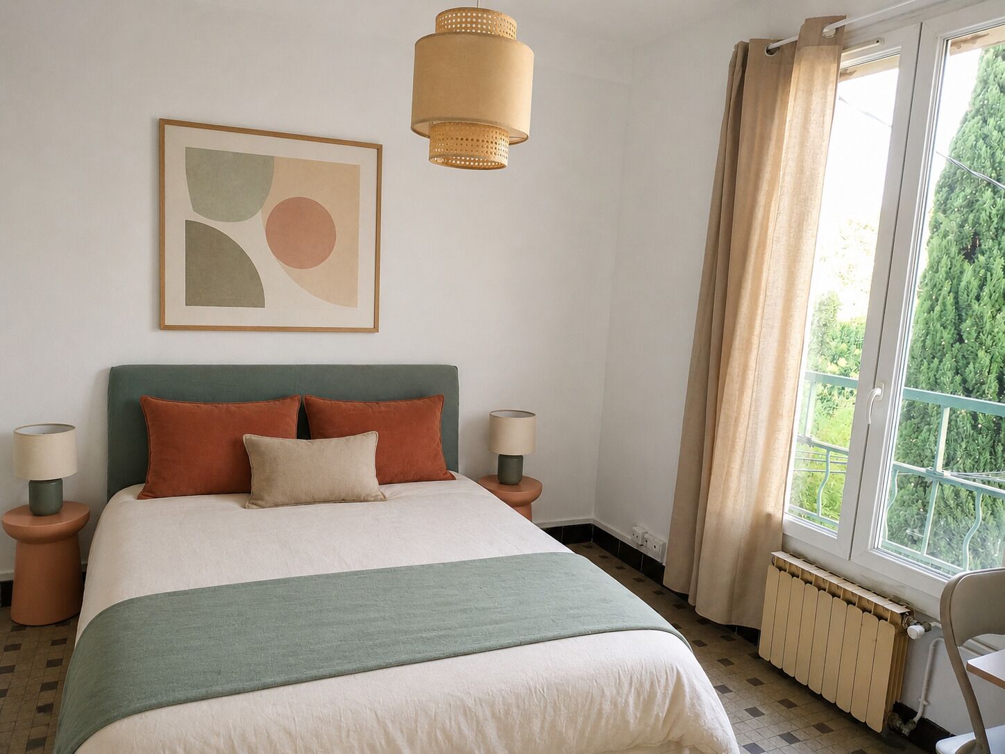 2 bedrooms, Internet, bed sheets