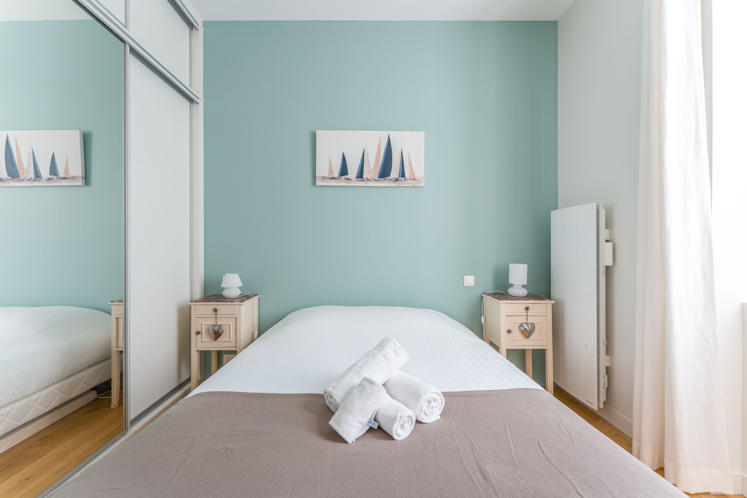 2 Schlafzimmer, Bügeleisen/Bügelbrett, kostenloses WLAN, Bettwäsche