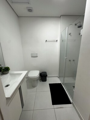 Bathroom - Fully equipped studio in Bethaville - 5 minutes from Alphaville (Barueri)