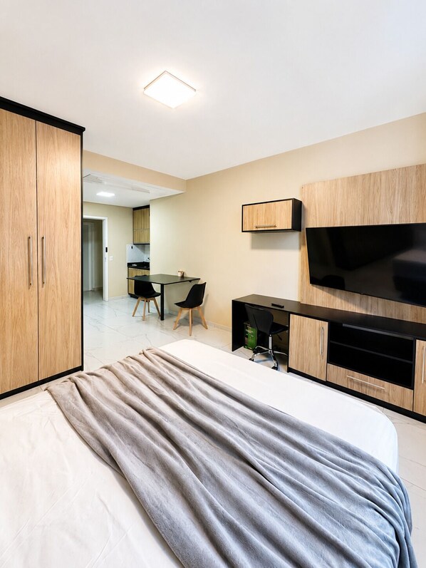 Room - Fully equipped studio in Bethaville - 5 minutes from Alphaville (Barueri)