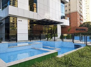 Pool - Fully equipped studio in Bethaville - 5 minutes from Alphaville (Barueri)