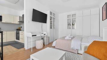 1 Schlafzimmer, Schreibtisch, Bügeleisen/Bügelbrett, WLAN