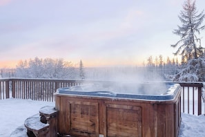Bain à remous extérieur