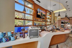Bar (on property) - Canal View Condo 2 Balconies  Gym Beach 8 Min 1904 (Hallandale Beach)