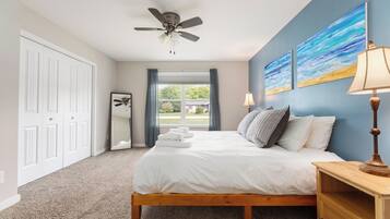 2 chambres, bureau, fer et planche à repasser, Wi-Fi gratuit