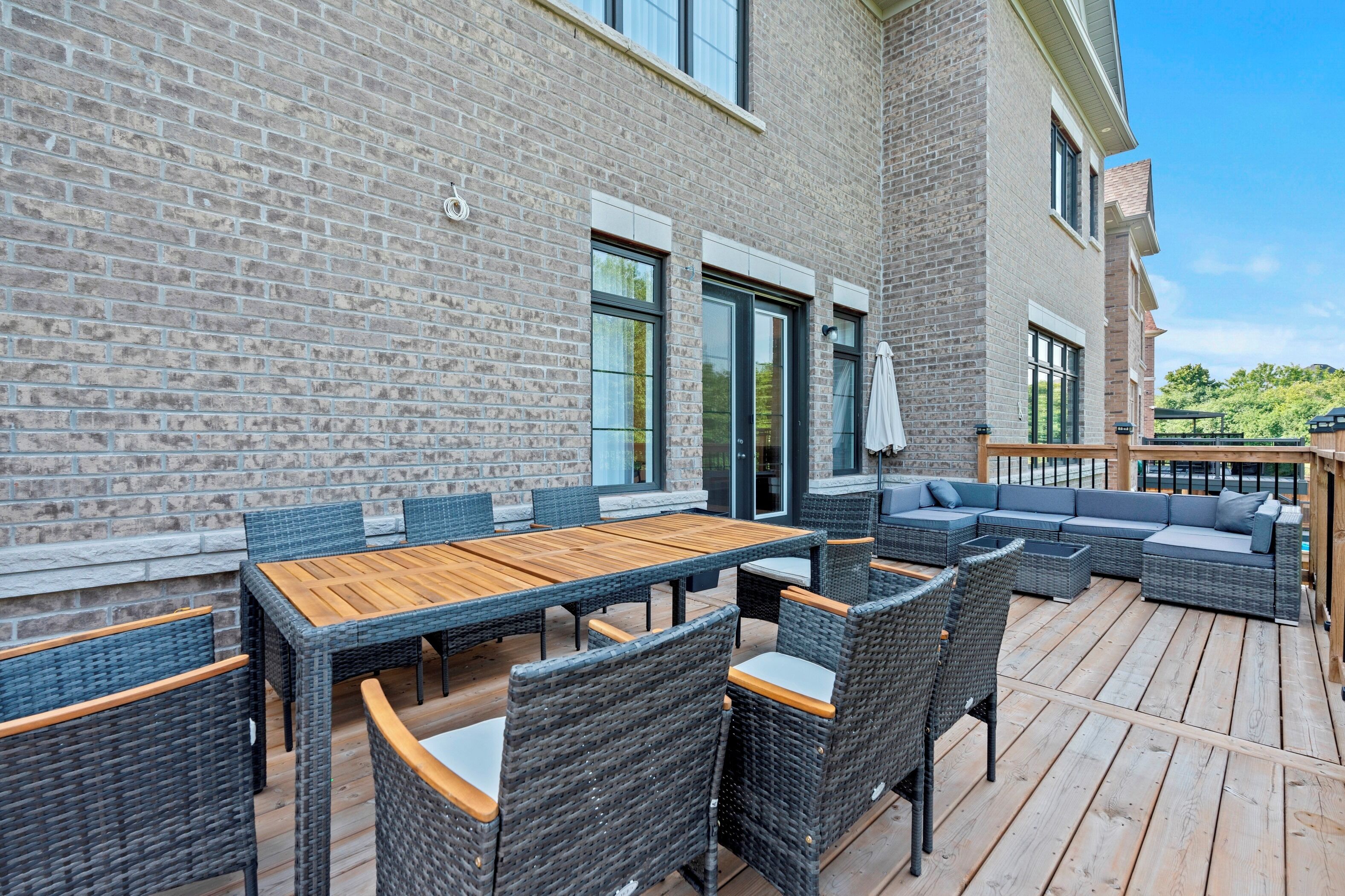 Casa Luxury, 4 camere da letto, vista giardino | Terrazza/patio