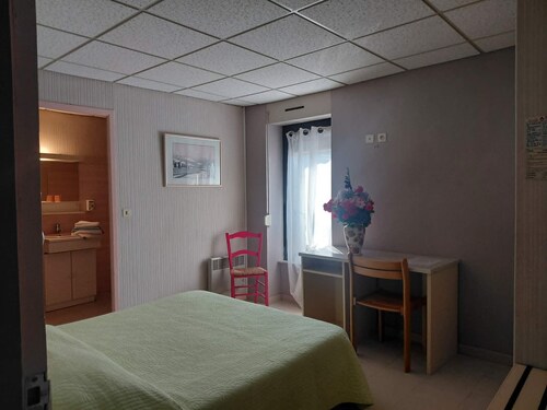 Room with Salmon Accents