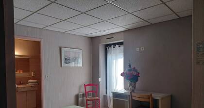 Room with Salmon Accents