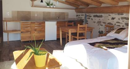 The Bourgeail Studio – A Nature Retreat with Panoramic Views in Montvalezan