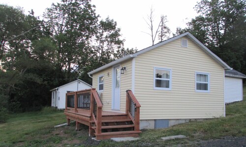 Cabin #2 (small one bedroom cabin)
Not pet friendly.
