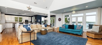 Big Water Lodge | Hot Tub, Fire Pit, & Lake Views