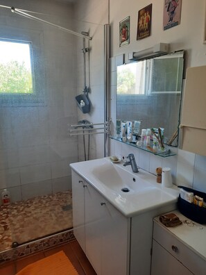Hair dryer, toilet paper