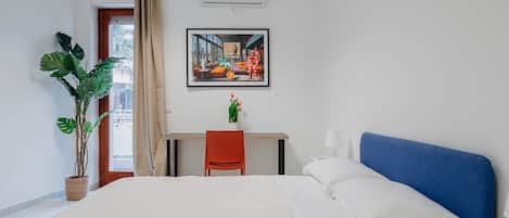 1 室のベッドルーム、WiFi、ベッドシーツ