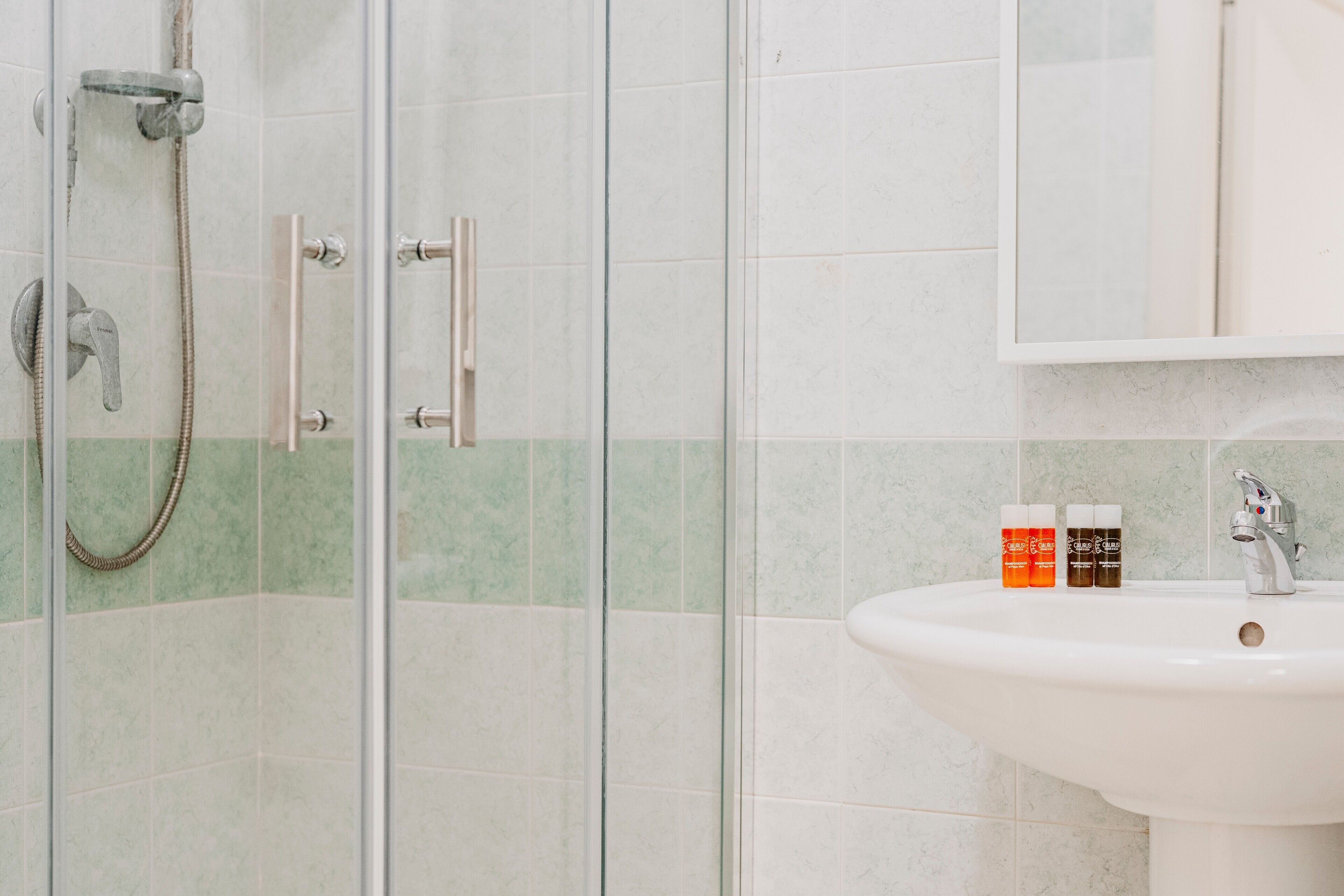 Dusche, Handtücher