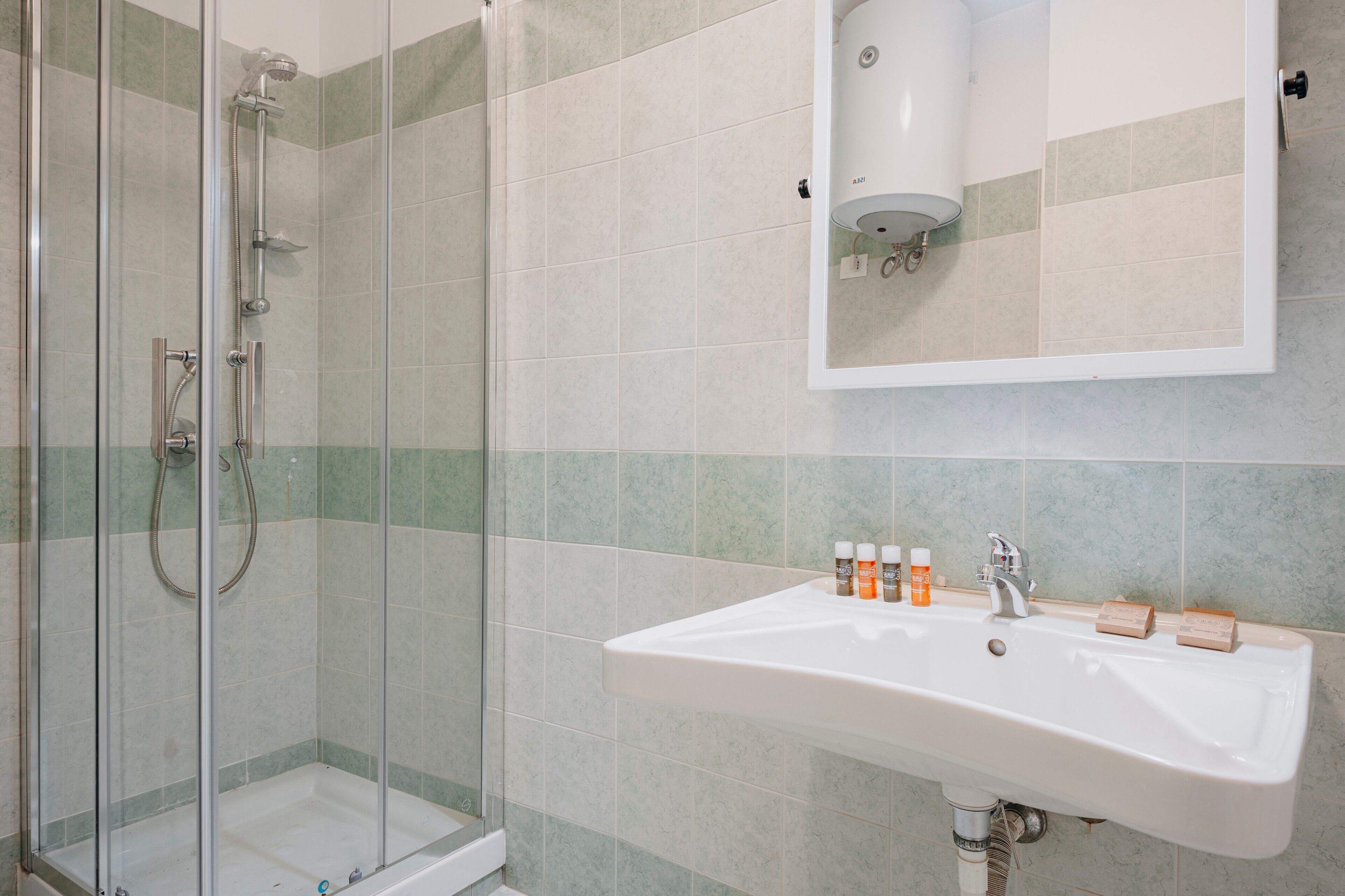 Dusche, Handtücher