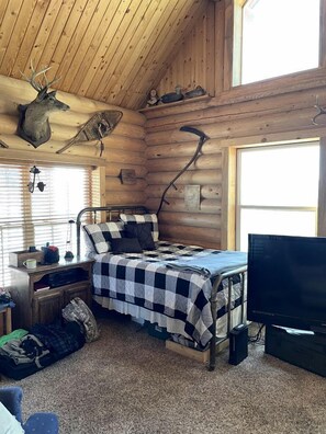 1 habitación y ropa de cama 