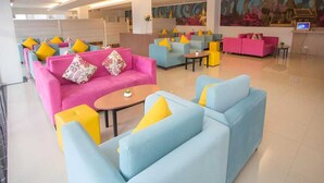 Sala de estar en el lobby