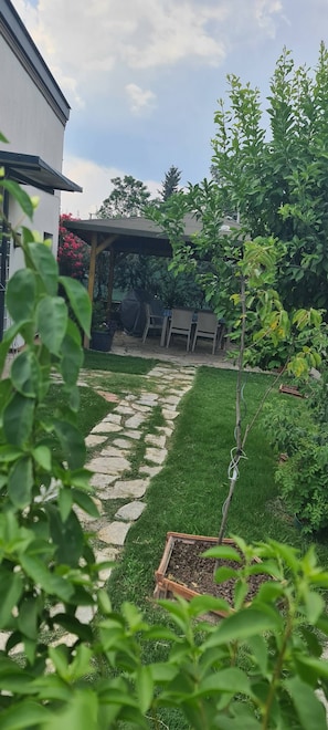 Khuôn viên nơi lưu trú