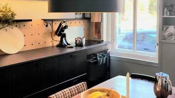 Kaffetrakter/tekoker, mikrobølgeovn, ovn og oppvaskmaskin