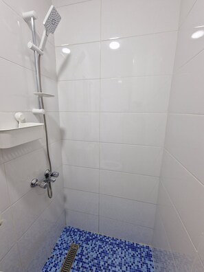 Serviettes fournies, savon, papier toilette
