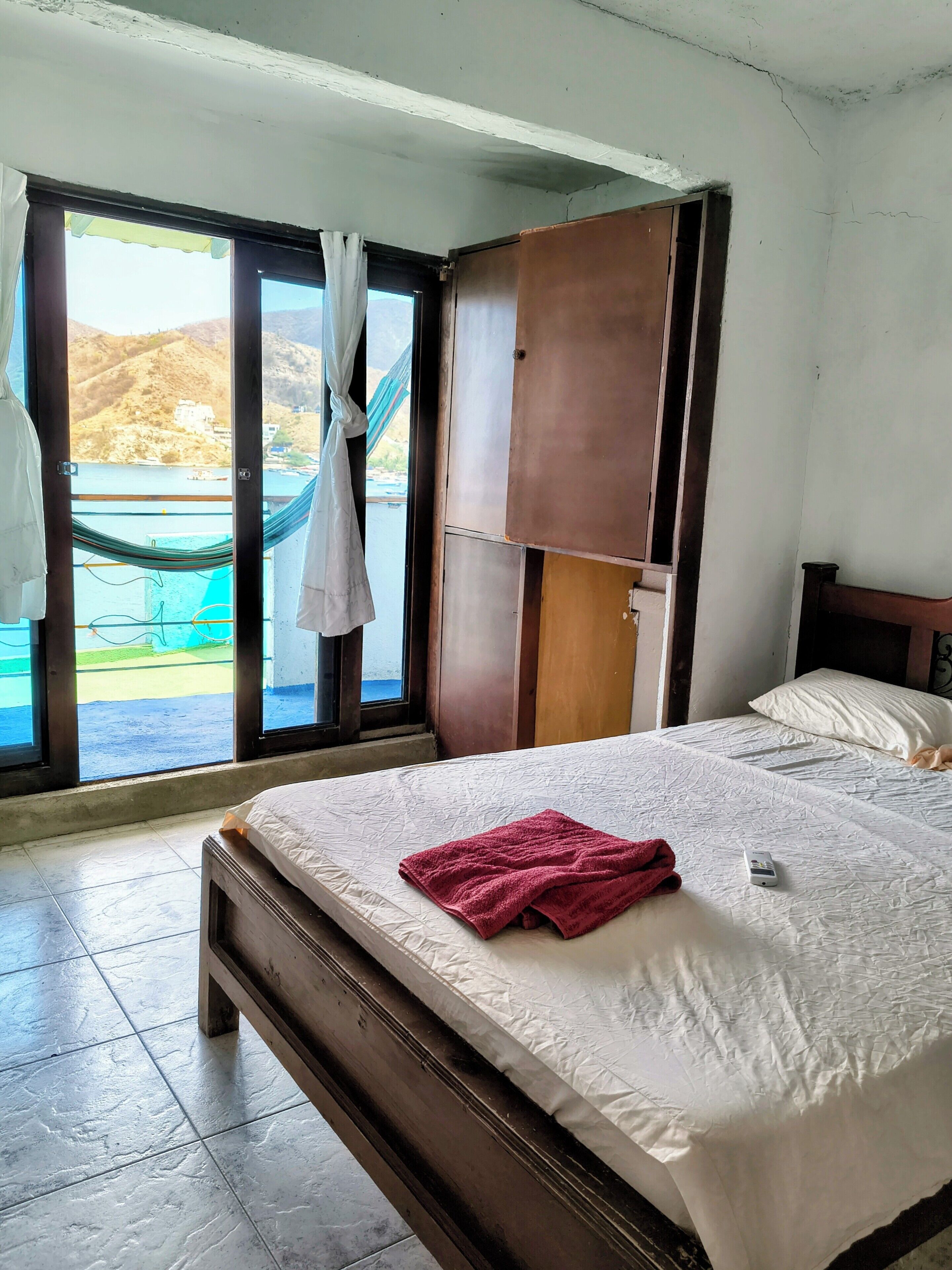 Kamar Double, balkon, pemandangan laut