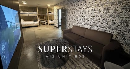 Sleep8 8Beds 1BR Super Stays A12 Gallant Fox B02