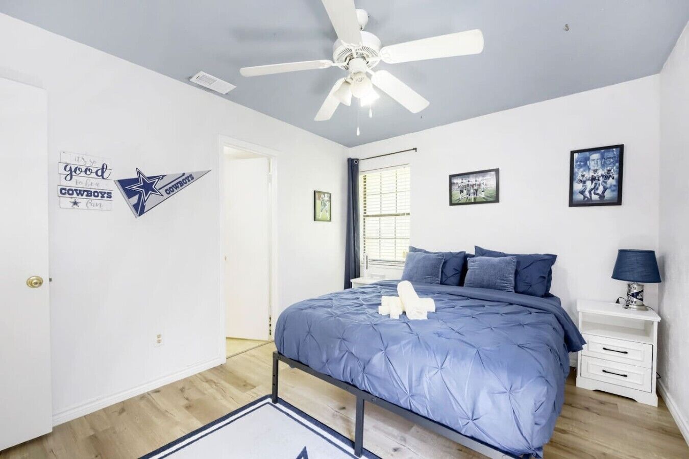 3 habitaciones, tabla de planchar con plancha, cuna de viaje y wifi 