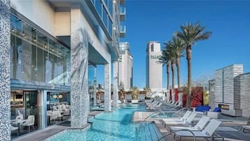 Luxury Apartment, Balcony, City View | Pool | Seasonal outdoor pool