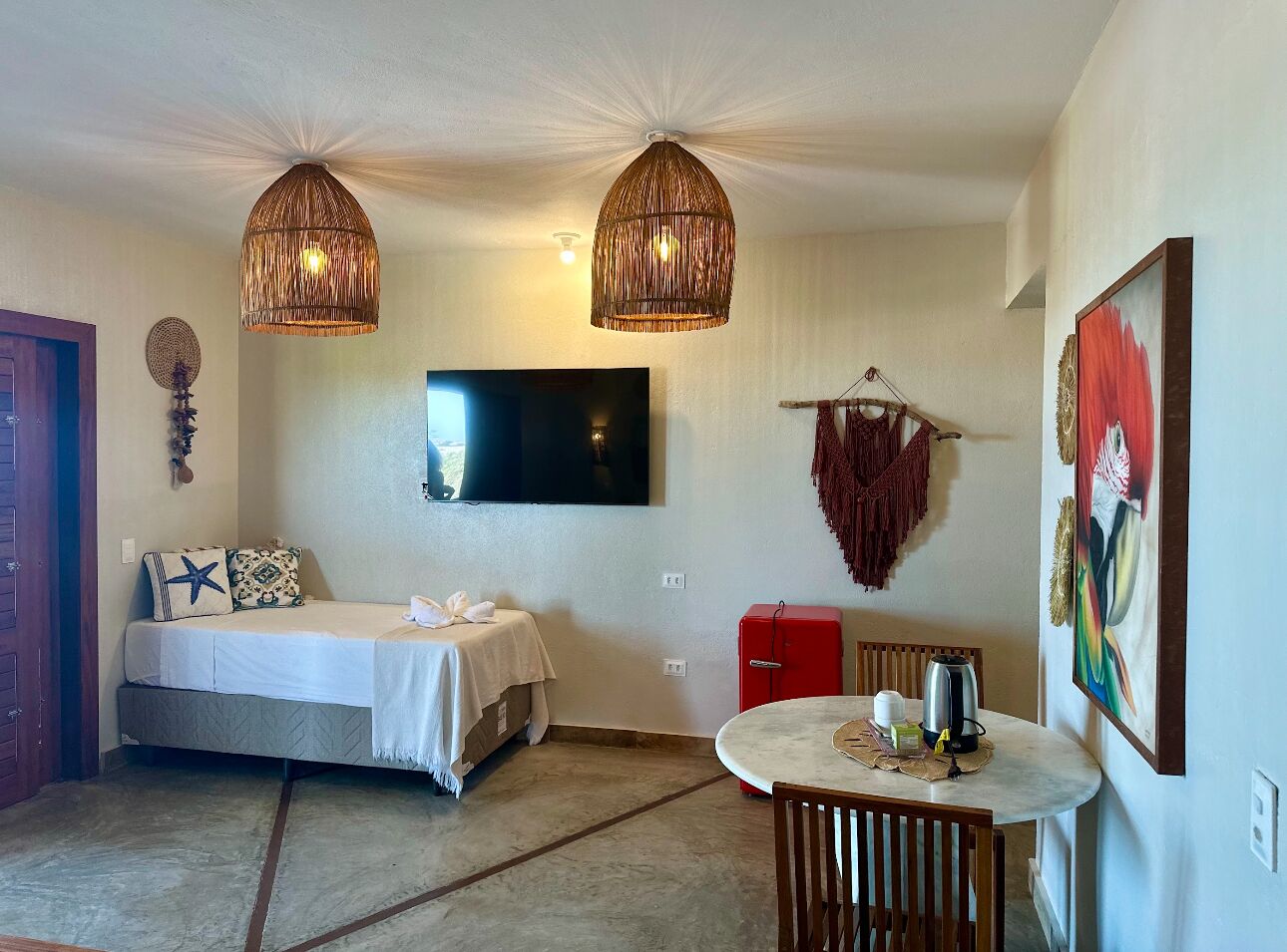 Luxury Room, Sea View | In-room safe, desk, laptop workspace, blackout drapes