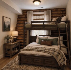 5 bedrooms, iron/ironing board, WiFi, bed sheets