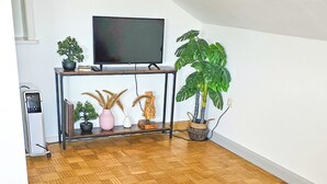 Living area - DG Rechts 40m 2-Zimmer Wohnung (Freilassing)