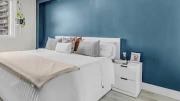 1 bedroom, WiFi (free), bed sheets