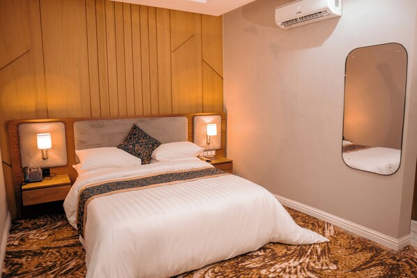 Habitación doble superior | Sábanas de algodón egipcio, ropa de cama de alta calidad y edredón 