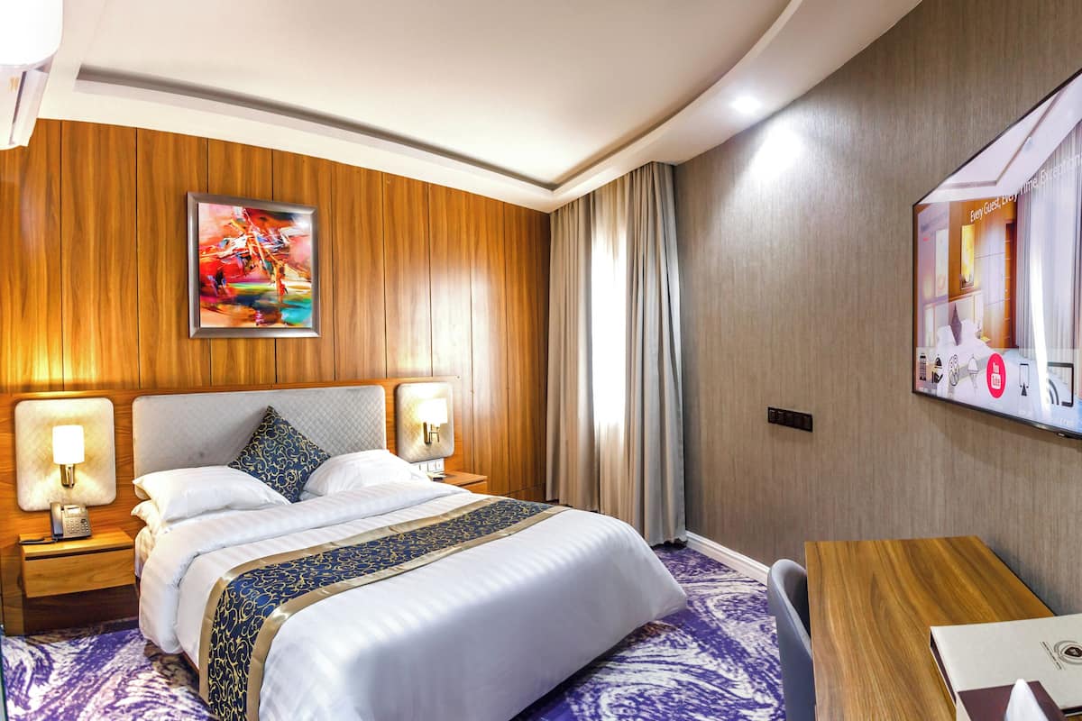 Habitación doble superior | Sábanas de algodón egipcio, ropa de cama de alta calidad y edredón 