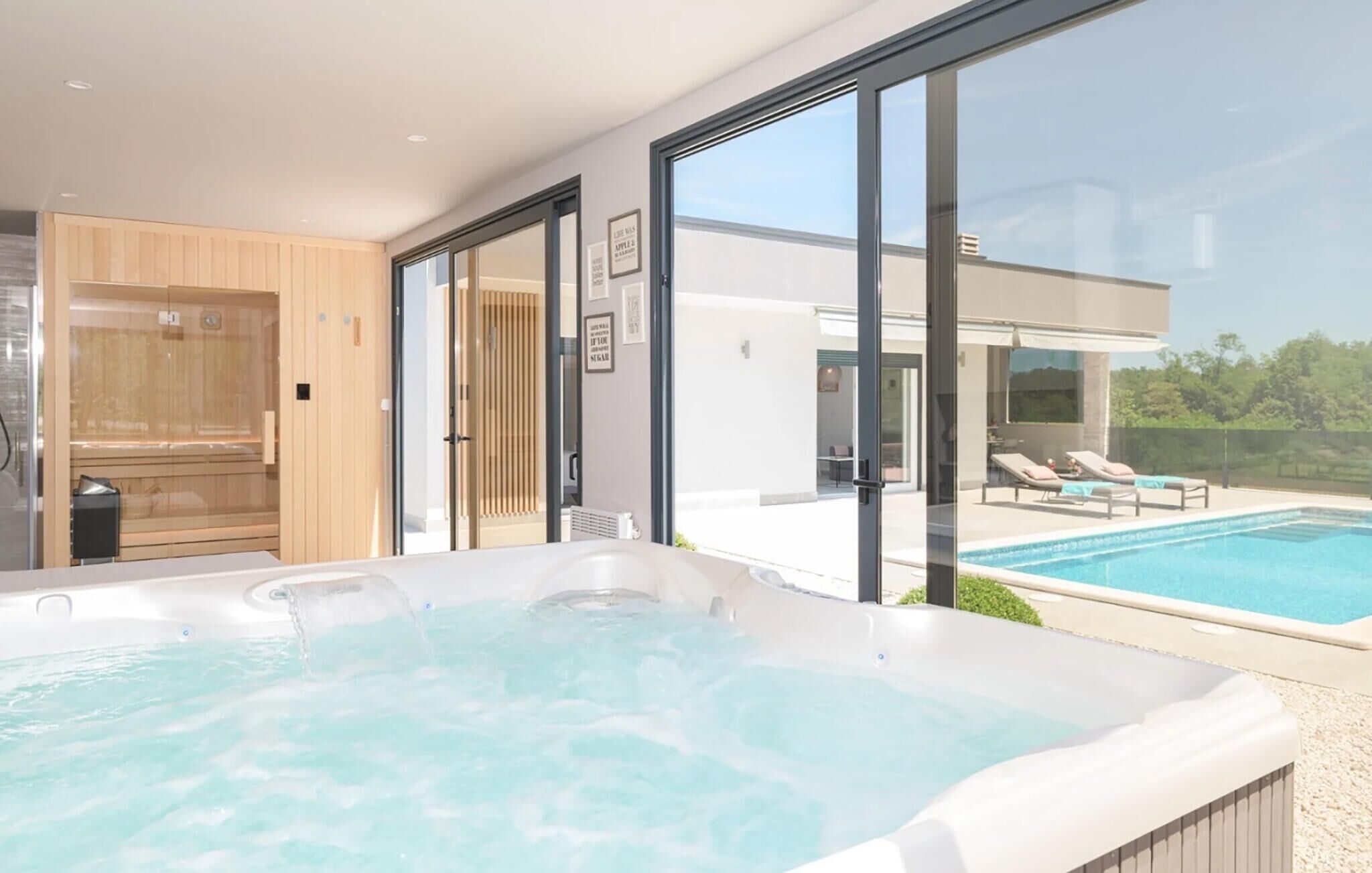 Piscine chauffée
