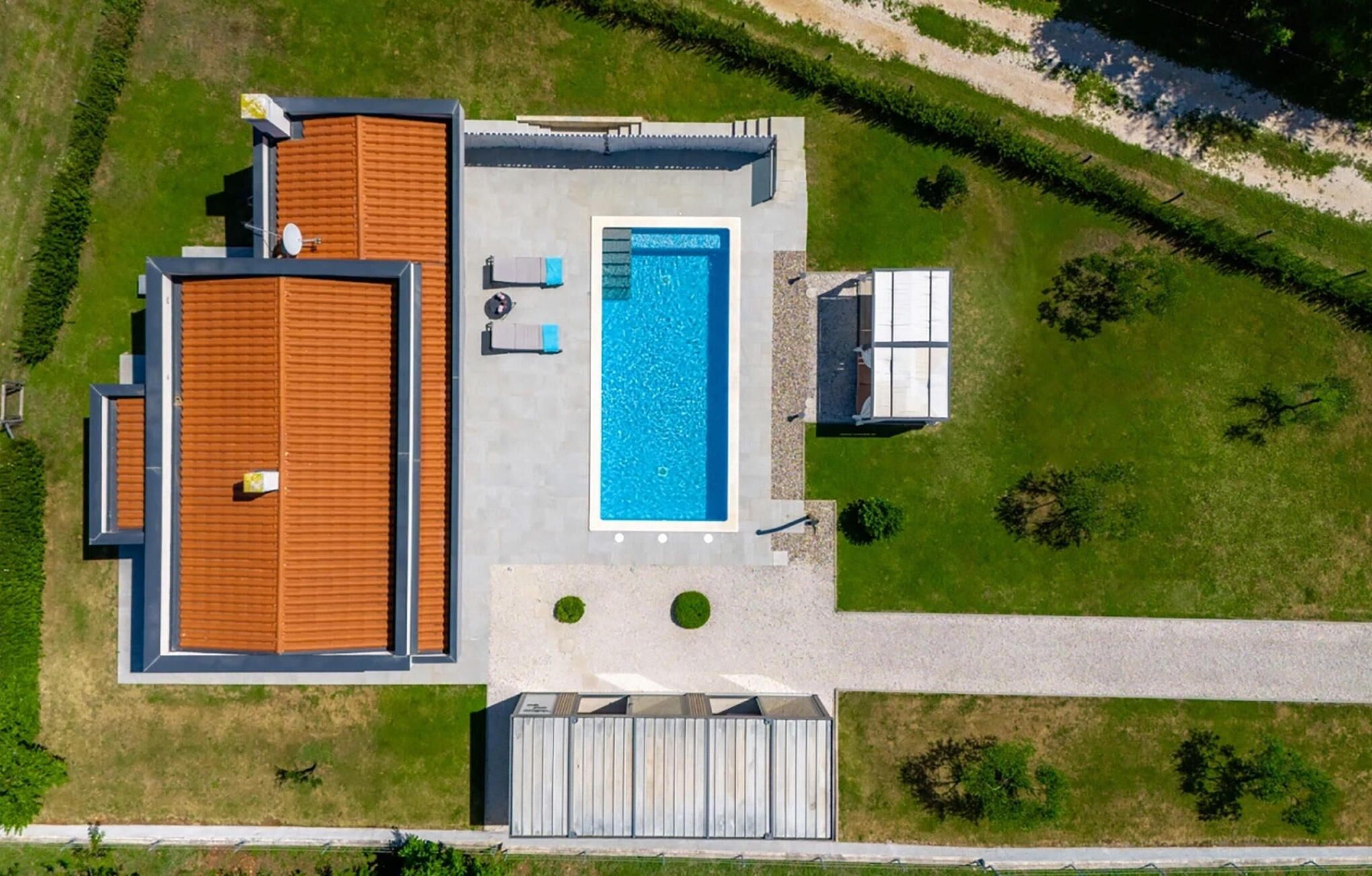 Beheizter Pool