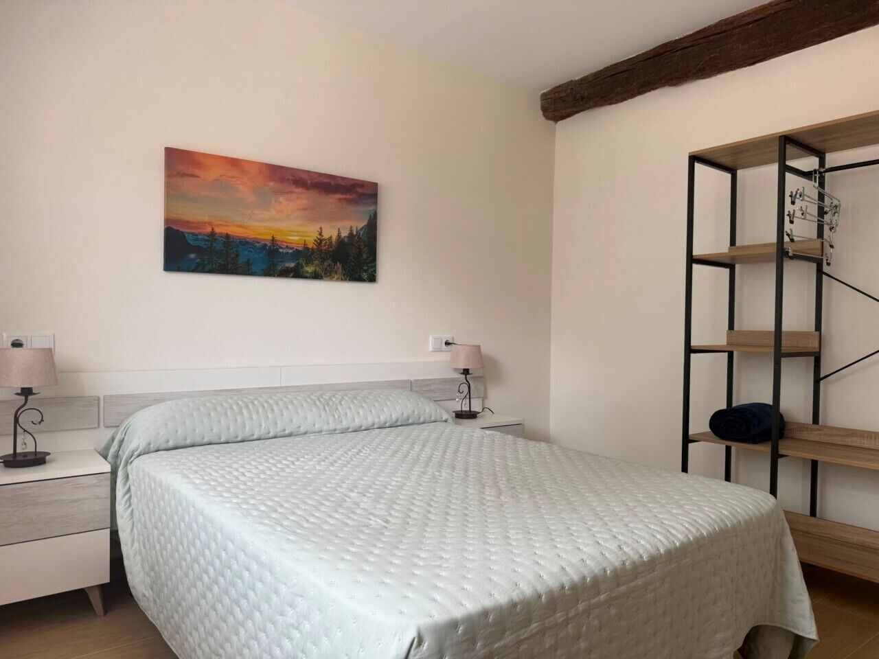 2 dormitorios y ropa de cama