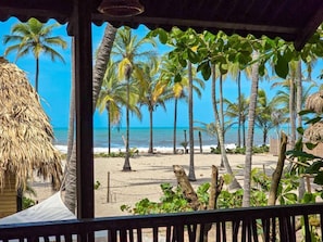 Apartment, Balcony, Sea View | Beach | On the beach, beach bar - Natyva House (Santa Marta)