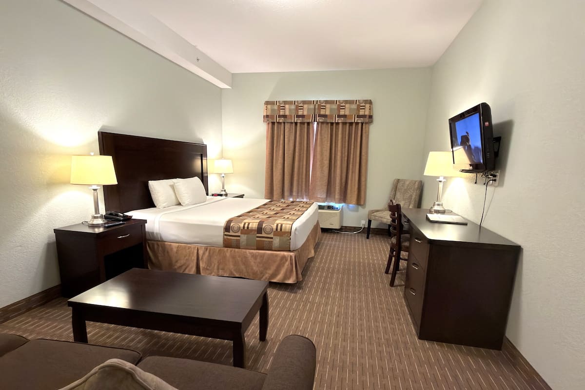Standard Room, 1 King Bed with Sofa bed, Non Smoking | Desk, laptop workspace, iron/ironing board, WiFi (free)