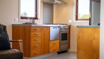 Coffee/tea maker, microwave, oven, stovetop