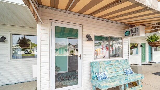 Exterior detail - Double Queen | Ocean Glass | Rehoboth Beach | Steps to Sand (Rehoboth Beach)