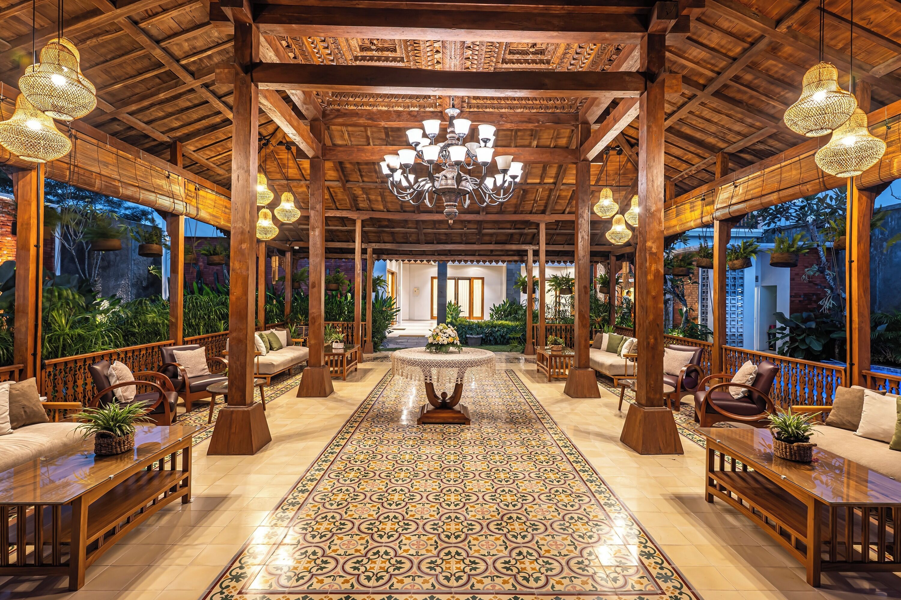Lobby sitting area