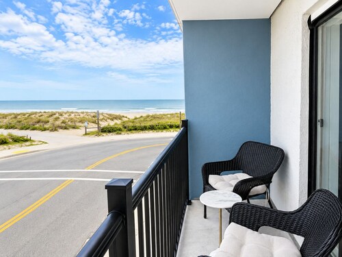 Ocean view | Indoor pool | 1 Block to Beach