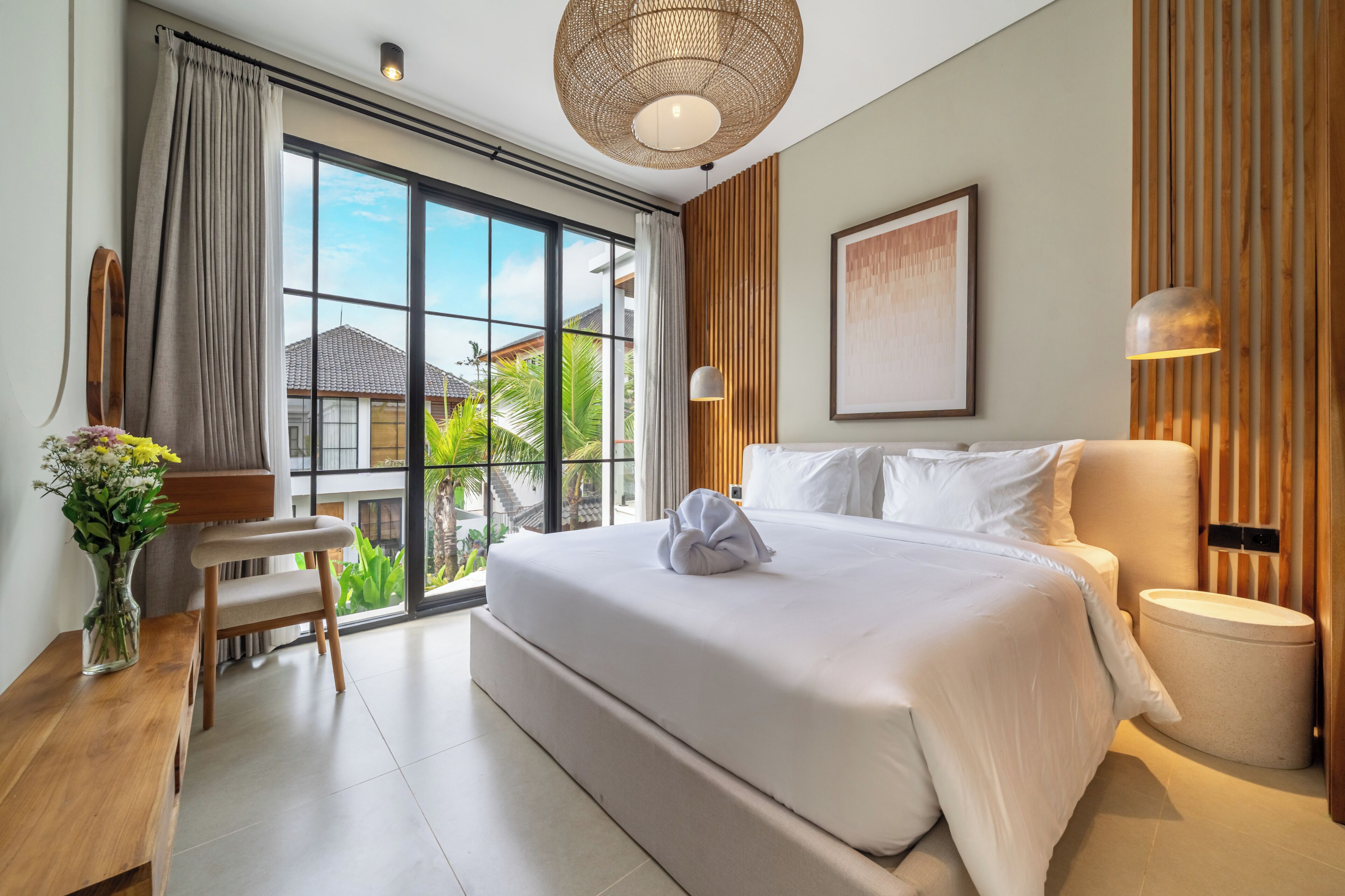 Deluxe Villa, 2 Bedrooms, Private Pool | Egyptian cotton sheets, premium bedding, in-room safe