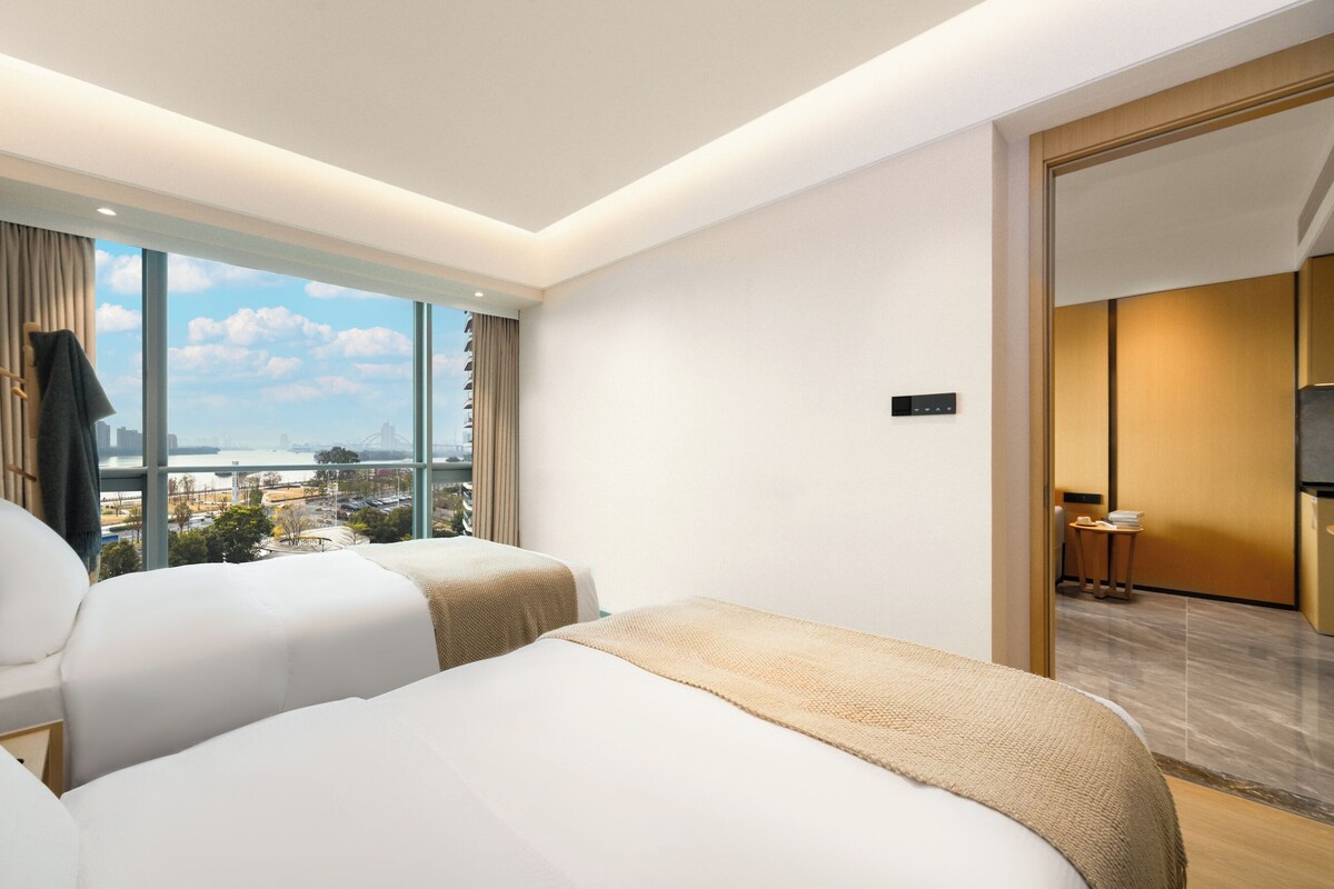 Suite superior, 1 dormitori, no fumadors, cuina bàsica | Cortines opaques i habitacions insonoritzades 