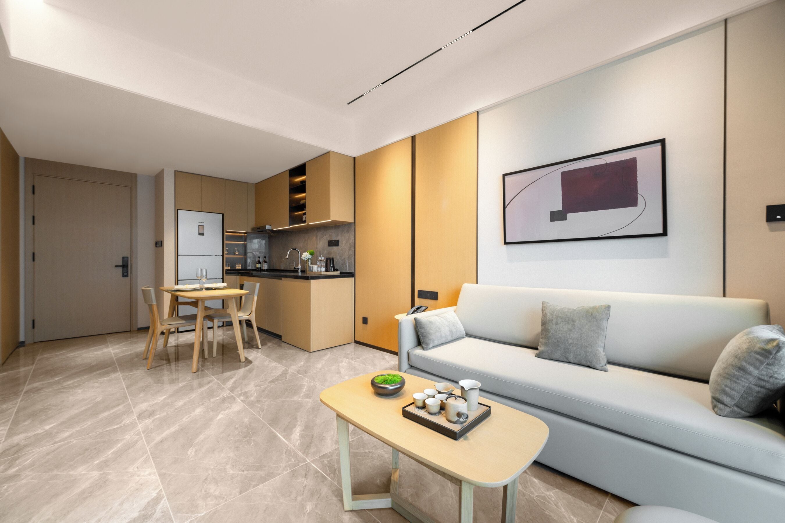 Superior Suite, 1 Bedroom, Non Smoking, Hot Tub | Living area