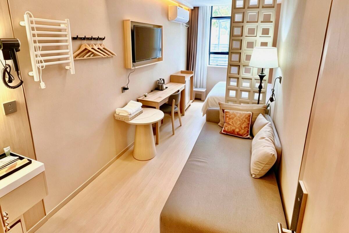 Comfort-Dreibettzimmer, Stadtblick