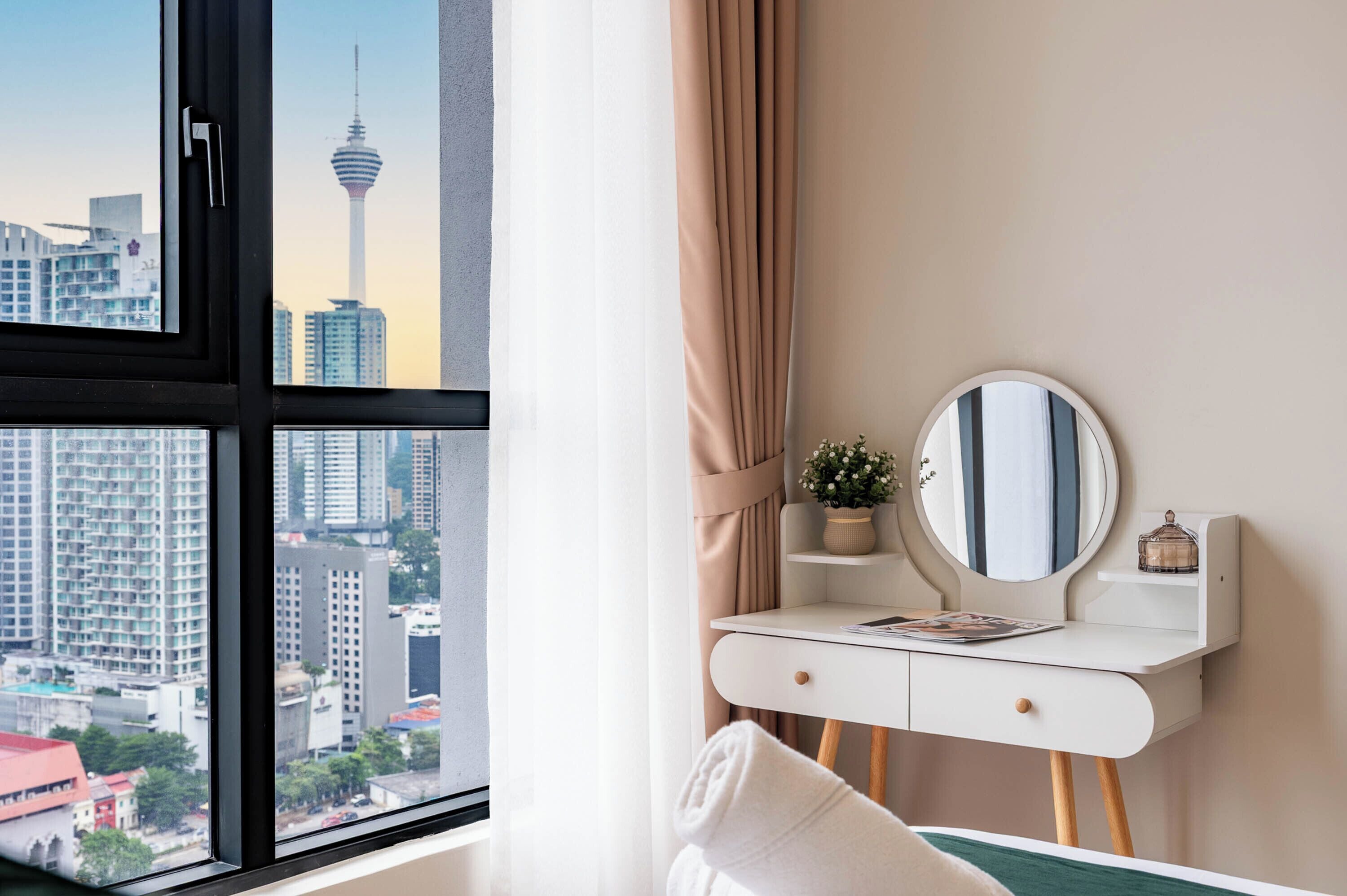 Executive Suite, 2 Bedrooms, Balcony | Blackout drapes, iron/ironing board, WiFi (free)